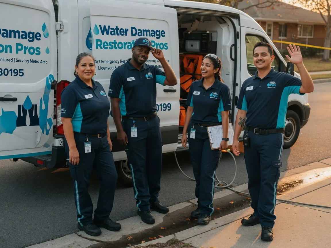 Water Damage Restoration company in Hustle, VA